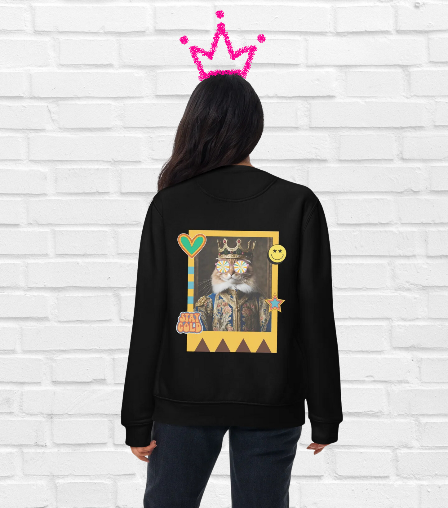 Royal Cat Unisex Sweatshirt