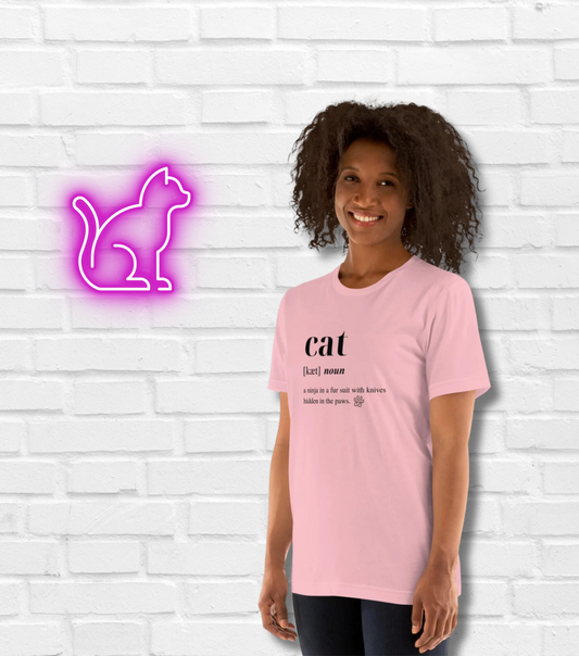 Cat Dictionary Unisex T-Shirt