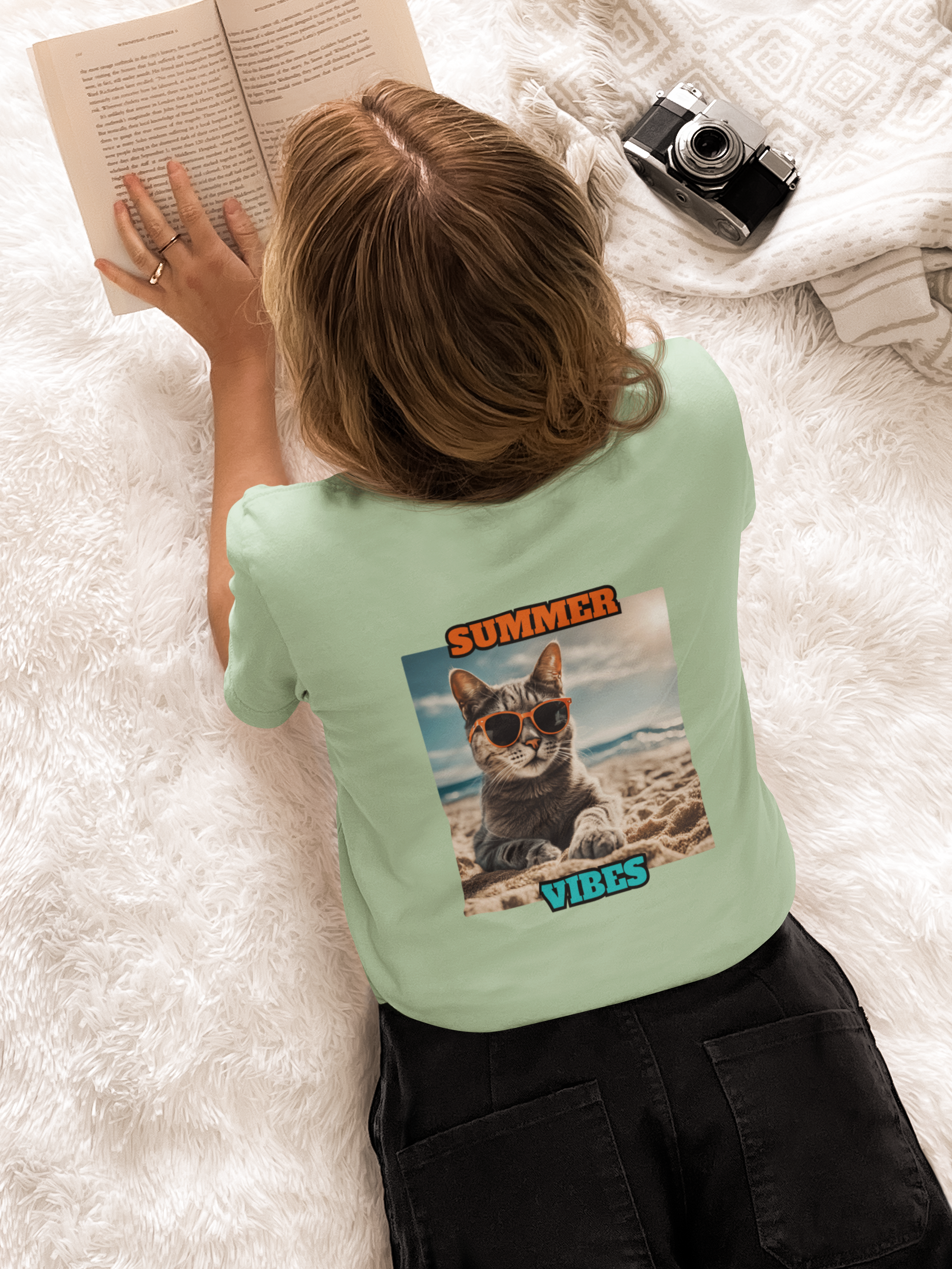 Summer Vibes Organic Unisex T-shirt