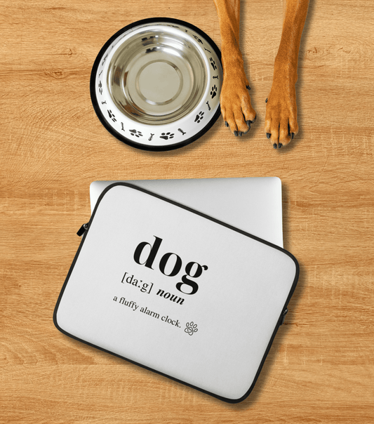 Dog Dictionary Laptop Sleeve