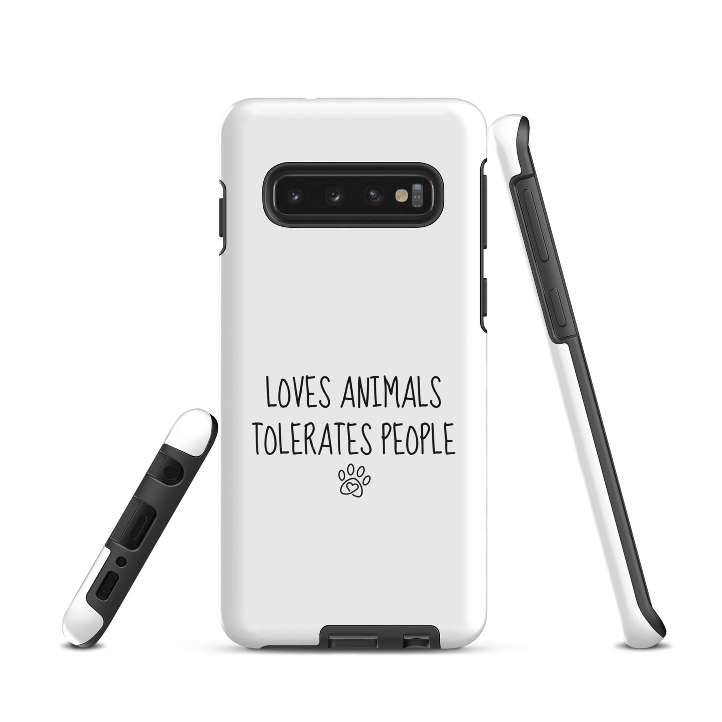 Loves Animals Tolerates People Tough Case for Samsung®