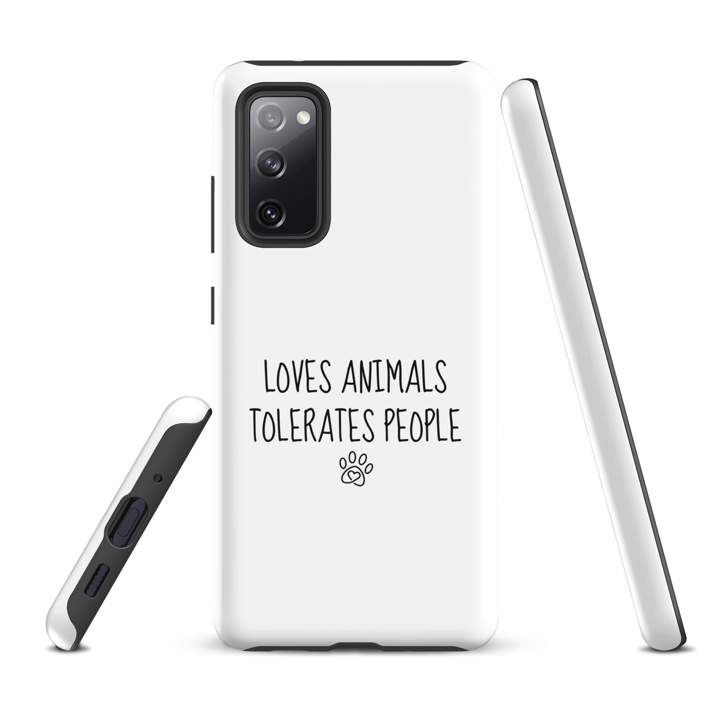 Loves Animals Tolerates People Tough Case for Samsung®