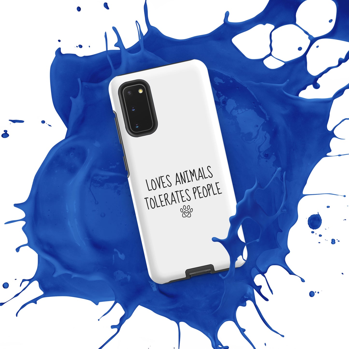 Loves Animals Tolerates People Tough Case for Samsung®