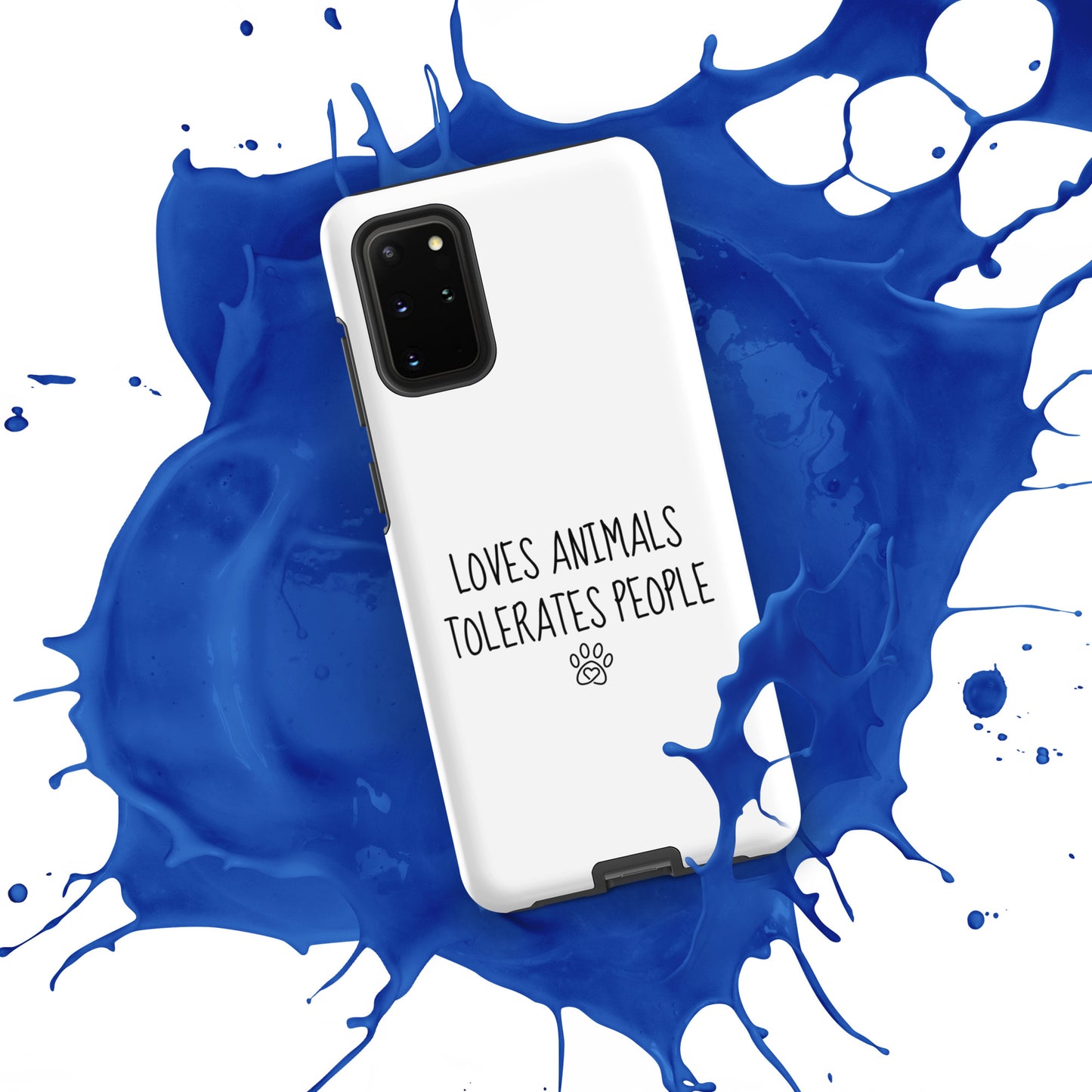 Loves Animals Tolerates People Tough Case for Samsung®