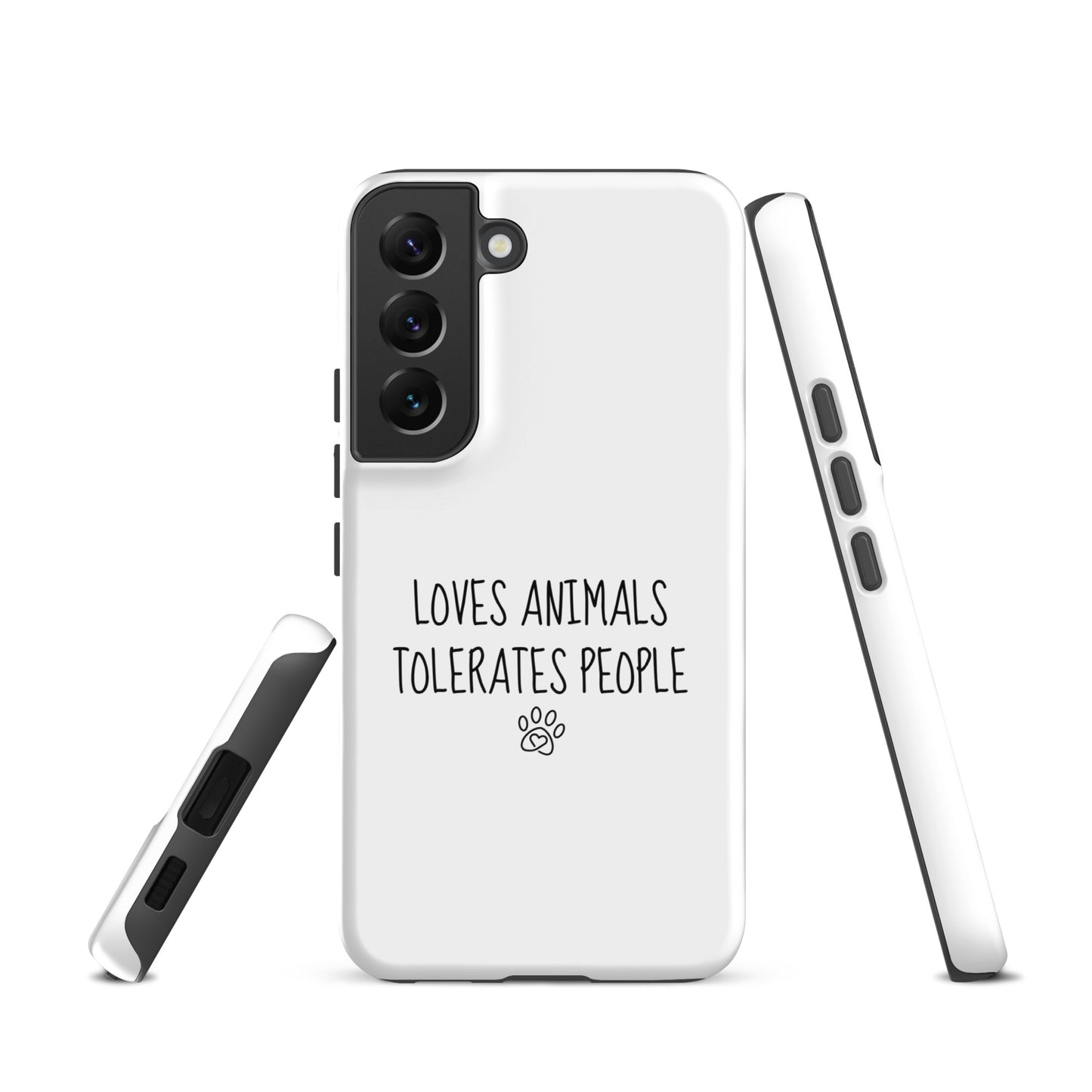 Loves Animals Tolerates People Tough Case for Samsung®