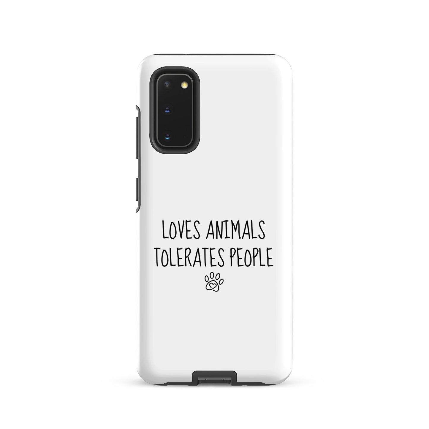 Loves Animals Tolerates People Tough Case for Samsung®