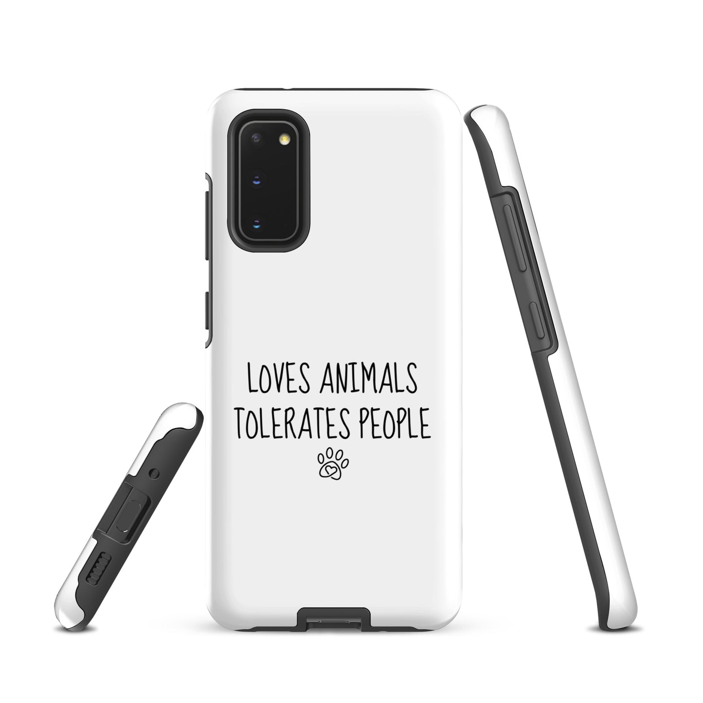 Loves Animals Tolerates People Tough Case for Samsung®