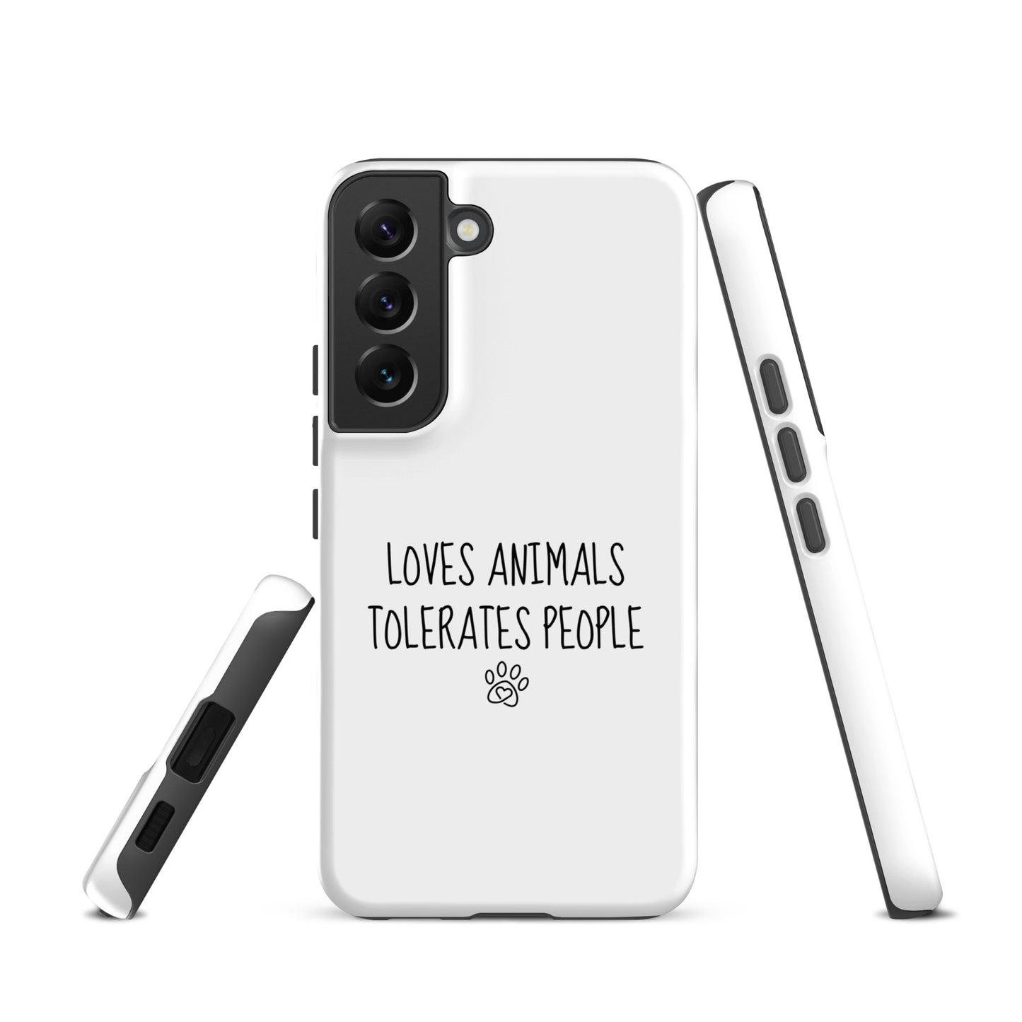 Loves Animals Tolerates People Tough Case for Samsung®