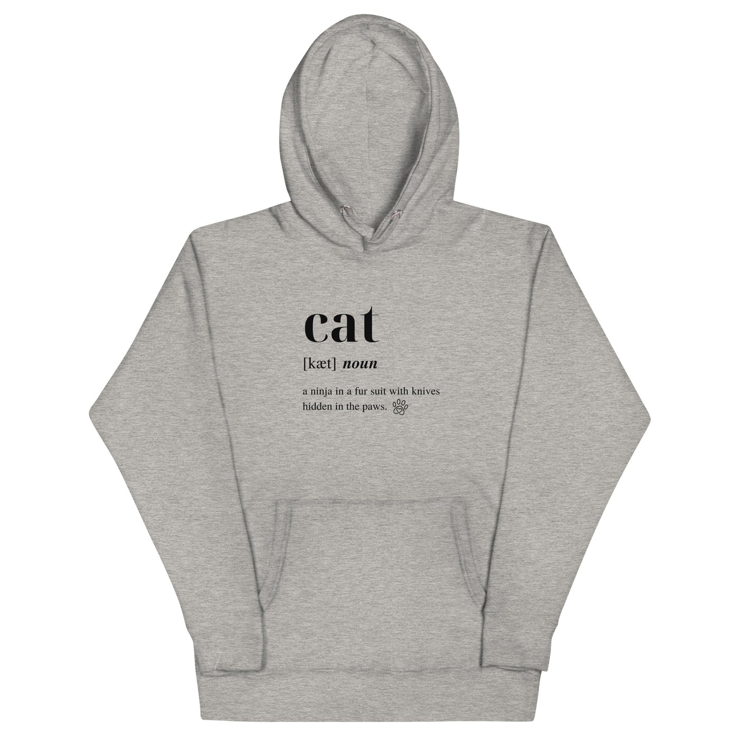 Cat Dictionary Unisex Hoodie