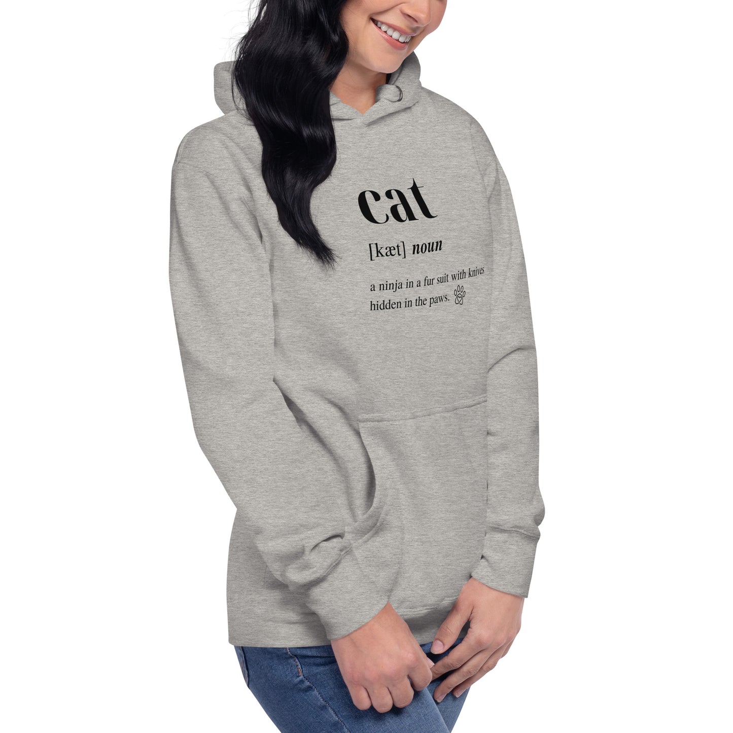 Cat Dictionary Unisex Hoodie