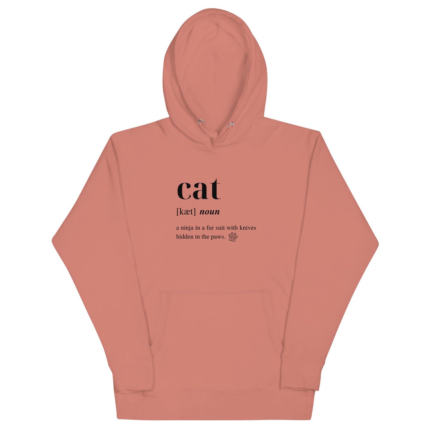 Cat Dictionary Unisex Hoodie