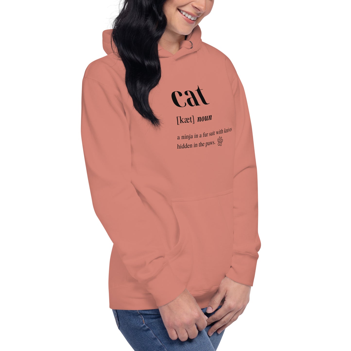 Cat Dictionary Unisex Hoodie