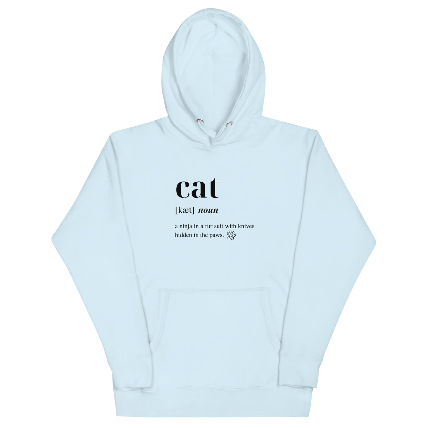 Cat Dictionary Unisex Hoodie