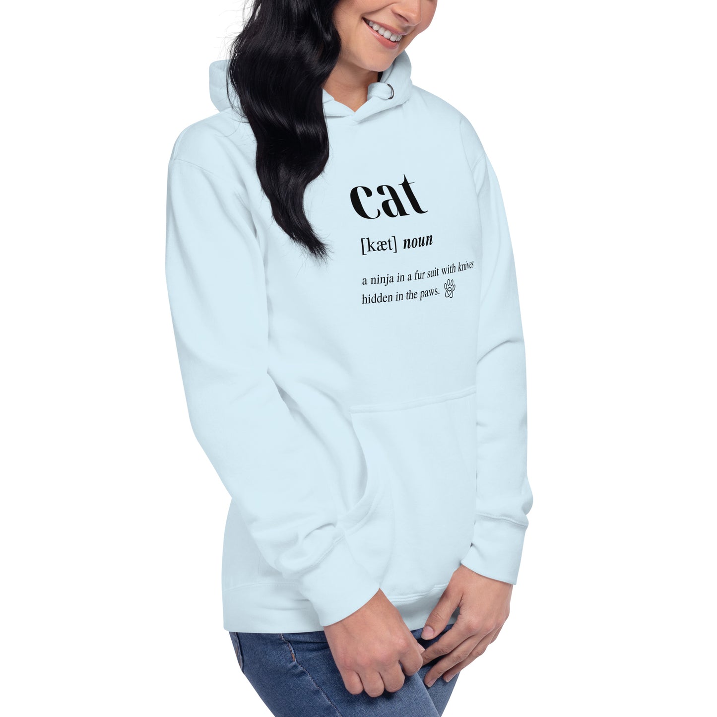 Cat Dictionary Unisex Hoodie