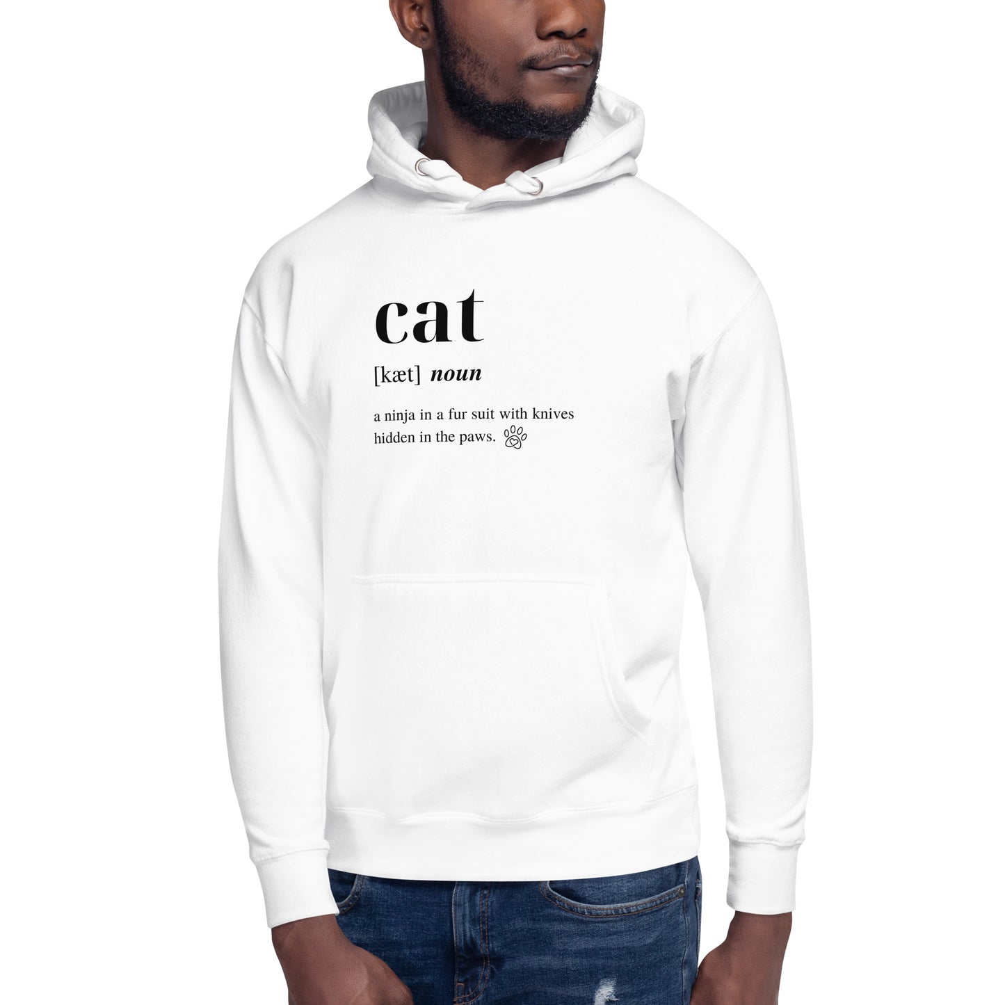 Cat Dictionary Unisex Hoodie