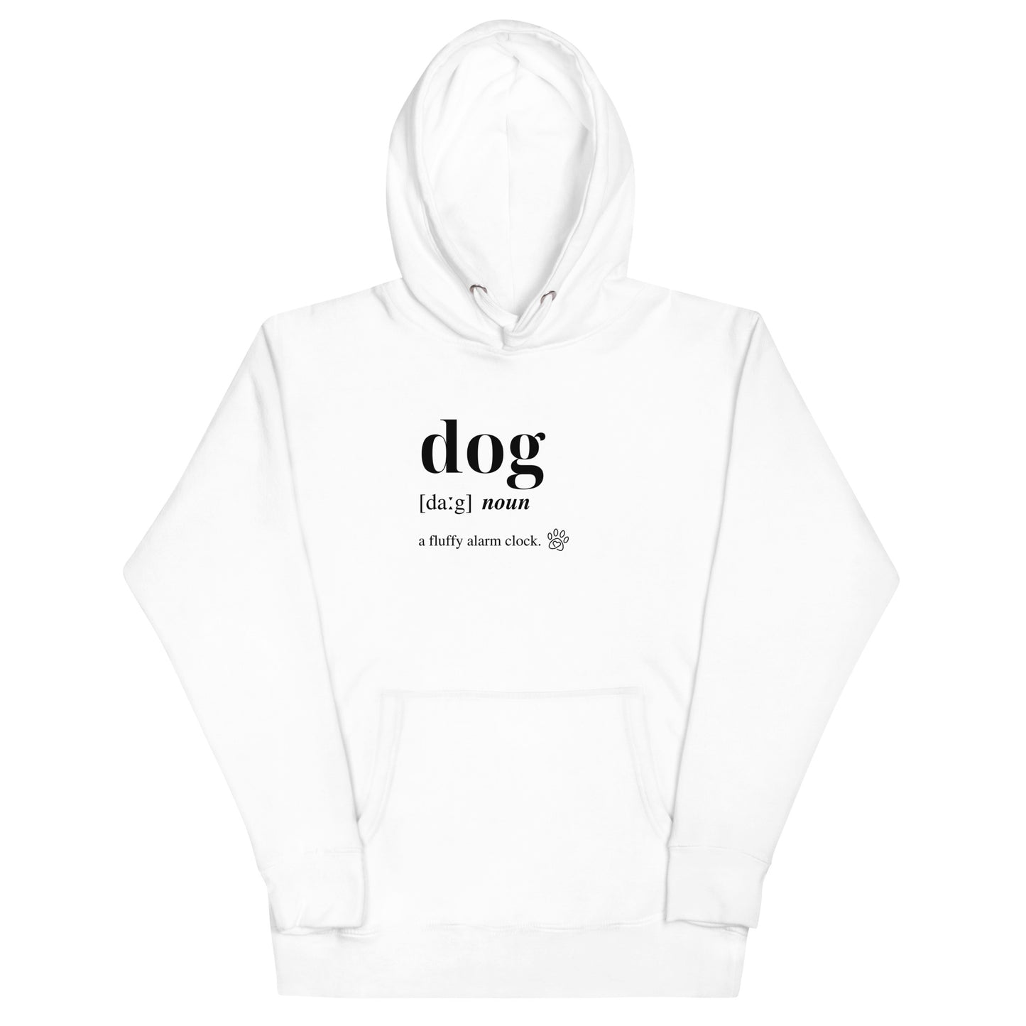 Dog Dictionary Unisex Hoodie