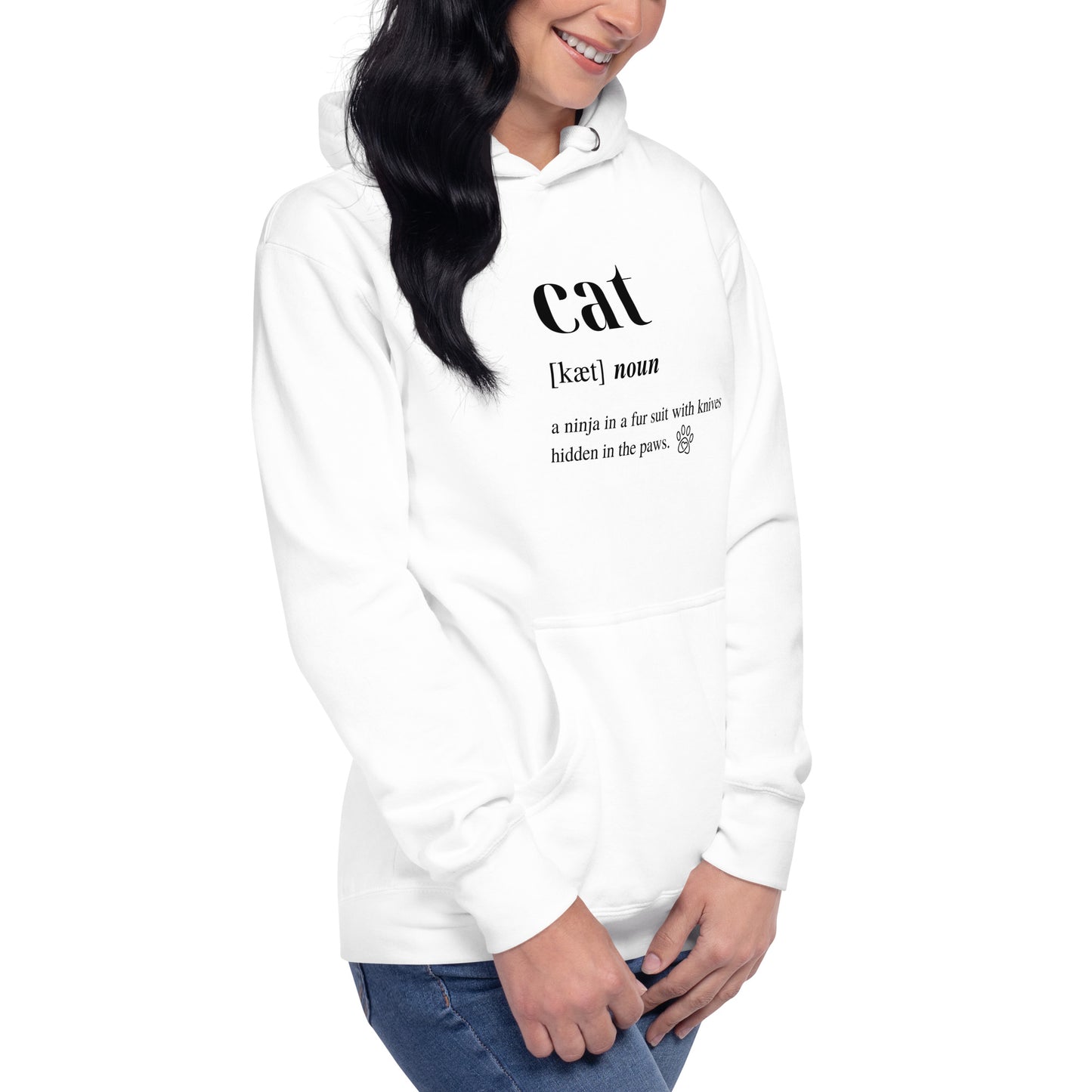 Cat Dictionary Unisex Hoodie