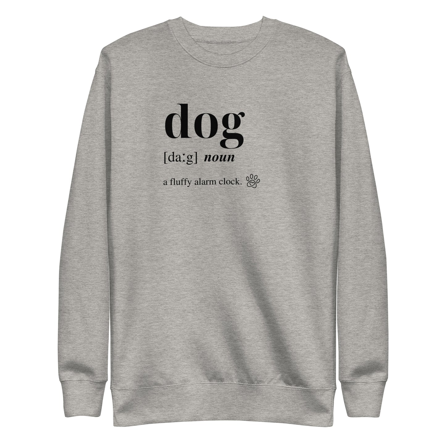 Dog Dictionary Unisex Sweatshirt