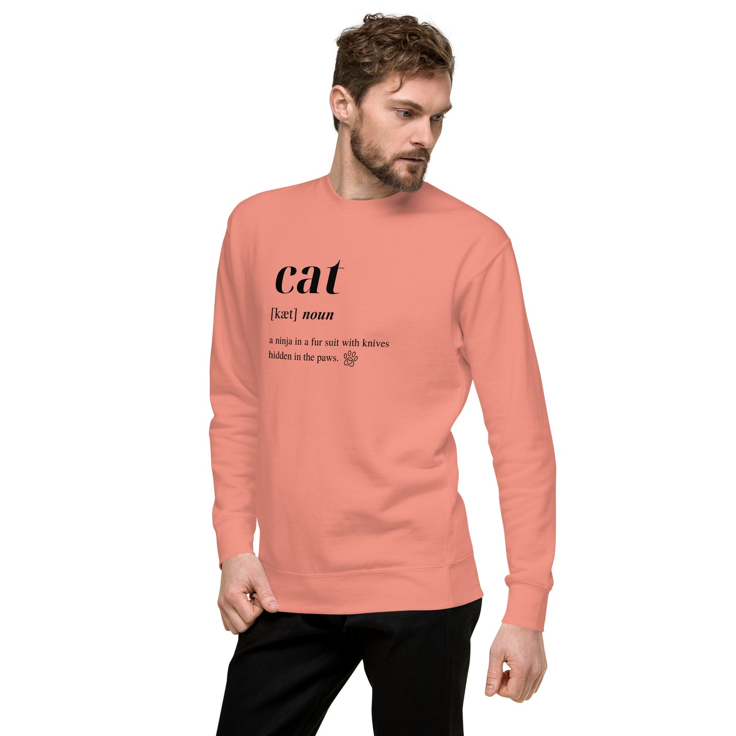 Cat Dictionary Unisex Sweatshirt