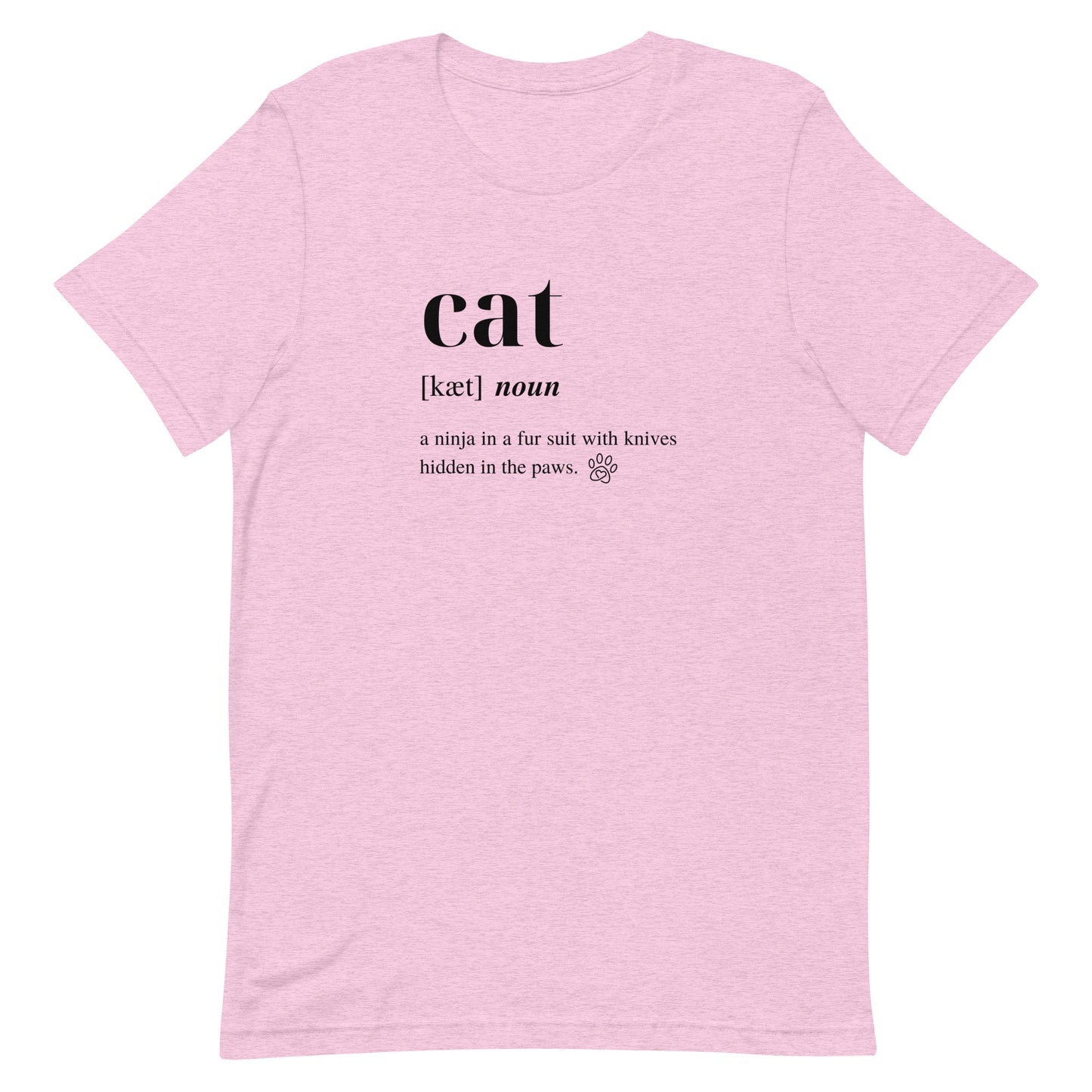 Cat Dictionary Unisex T-Shirt