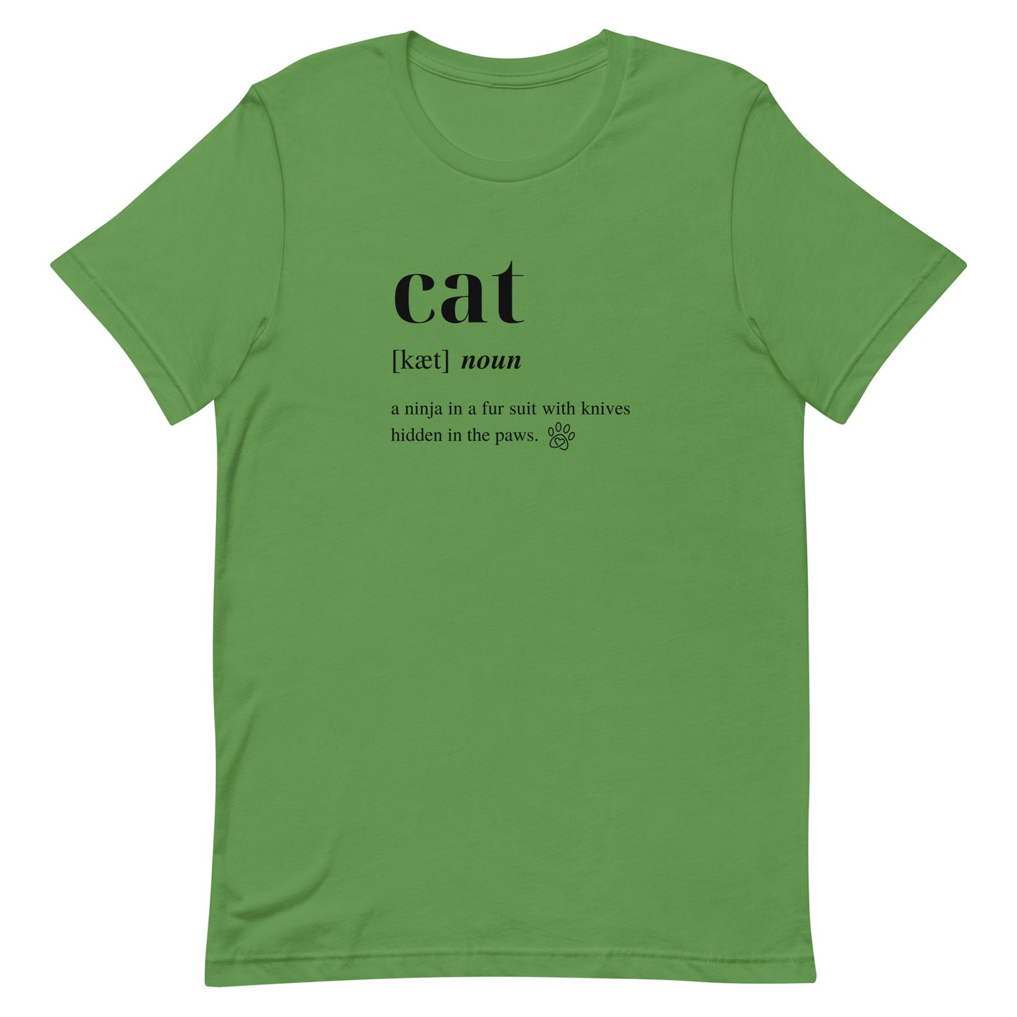 Cat Dictionary Unisex T-Shirt